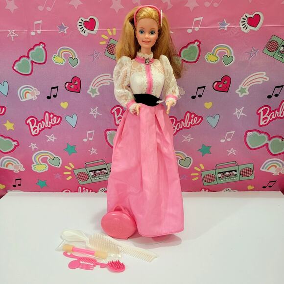 Vintage 1982 Angel Face Barbie Doll Superstar Era w/ Accessories Mattel #5640 - Picture 1 of 12